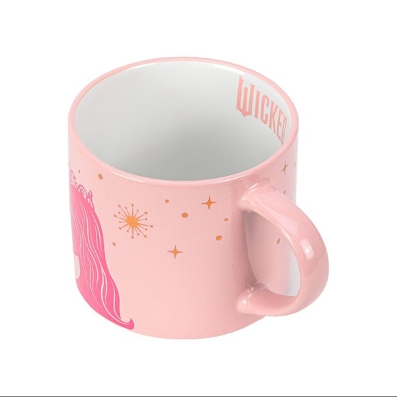 Pink Glinda ceramic mug from Wicked -the movie, with Ariana Grande - Picture 6 of 6